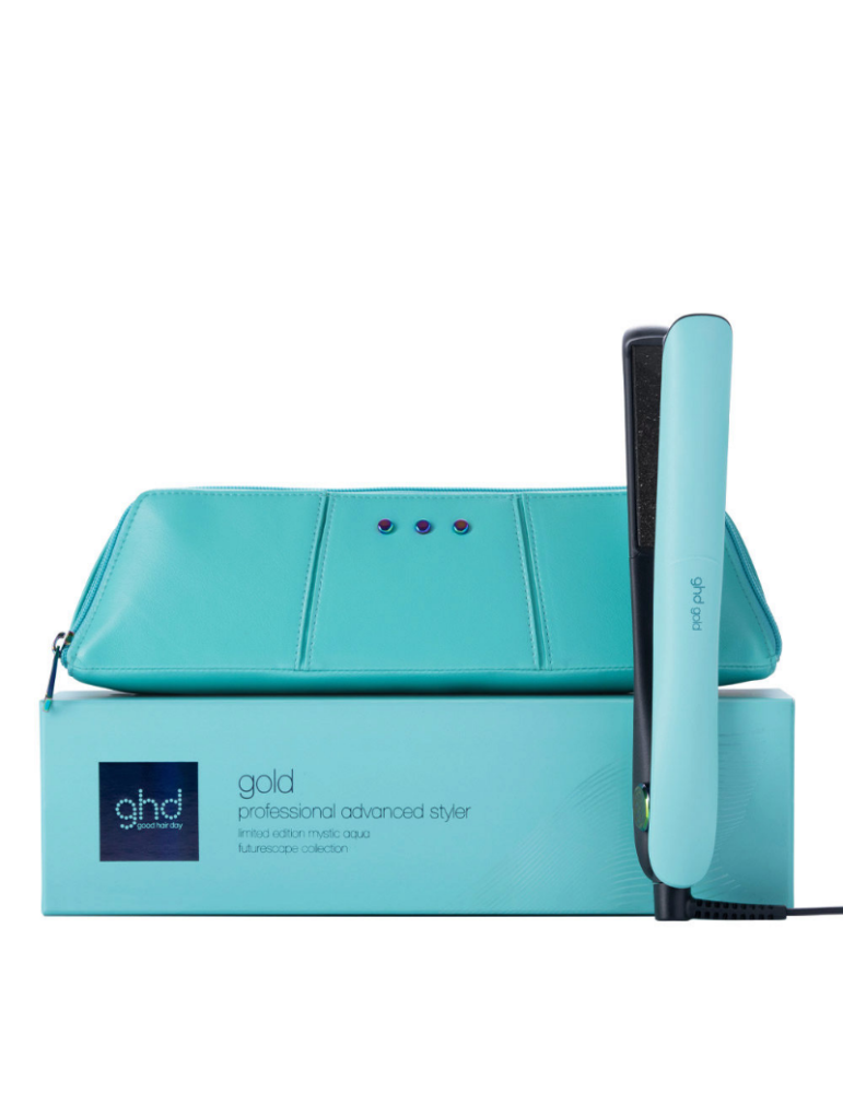 Ghd GOLD Futurescape Mystic Aqua (Placas 26mm) | Edición Limitada