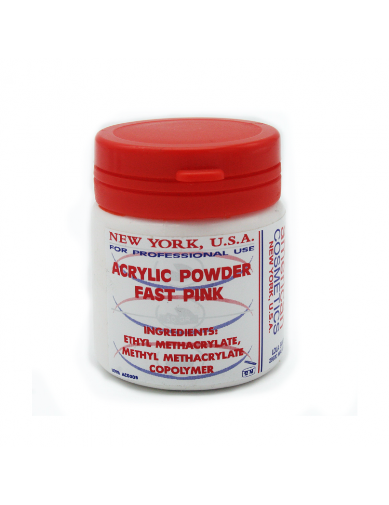 American Cosmetic Polvo Acrílico de Uñas Fast Pink 50gr - Ultrabelleza