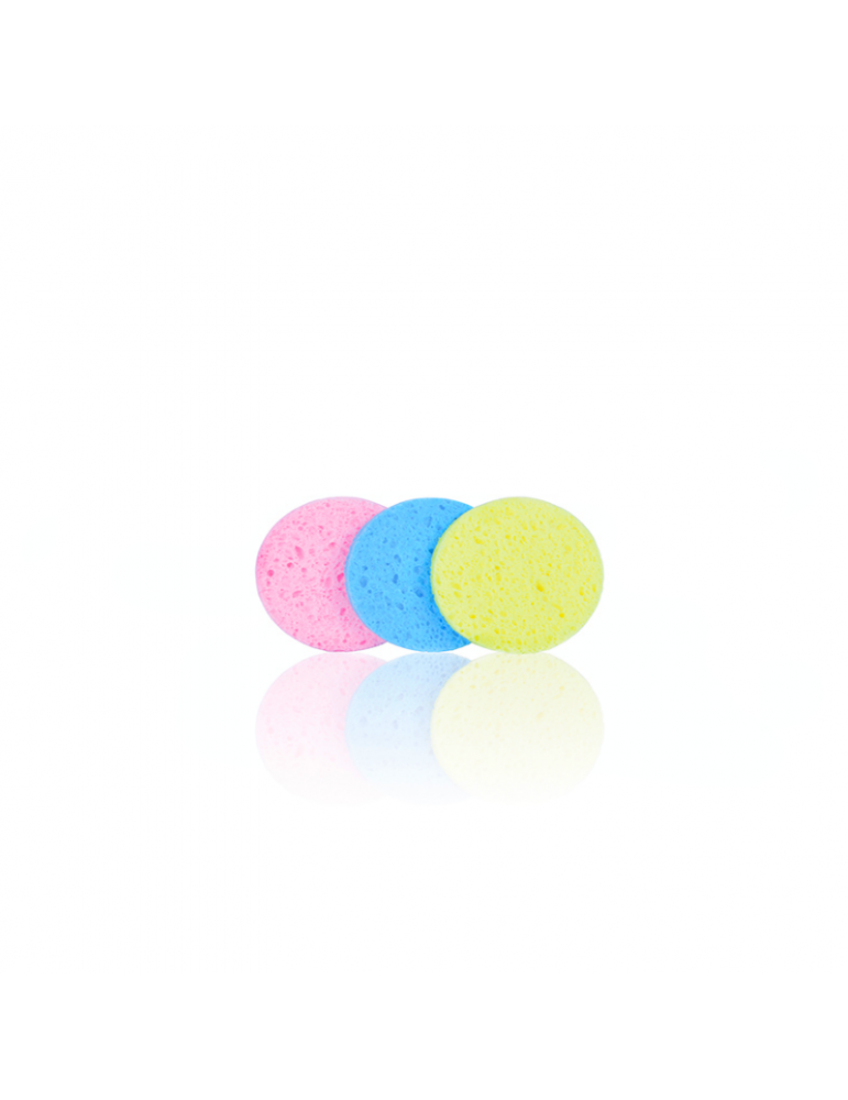 Esponja de Maquillaje Circle Colours 80mm (Pack de 3UD)