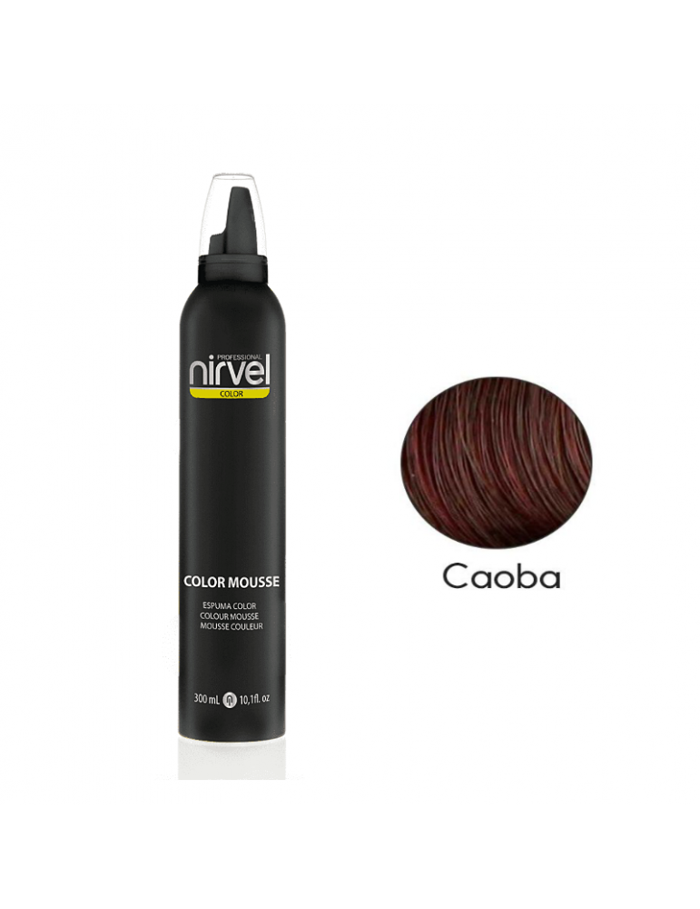 Nirvel Espuma de Color Caoba 300ml