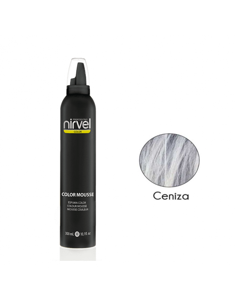 Nirvel Espuma de Color Ceniza 300ml - Ultrabelleza