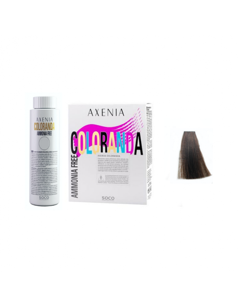 Axenia Coloranda Sin Amoniaco 5,3 Marrón Cobre Claro - Ultrabelleza