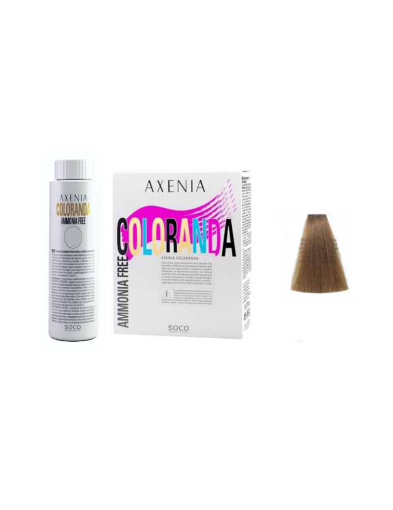Axenia Coloranda Sin Amoniaco 8,73 Rubio Dorado Claro - Ultrabelleza