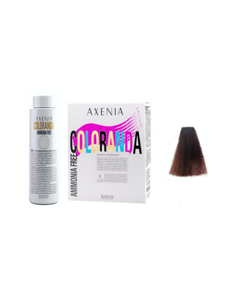 Axenia Coloranda Sin Amoníaco 4,55 Caoba Intenso