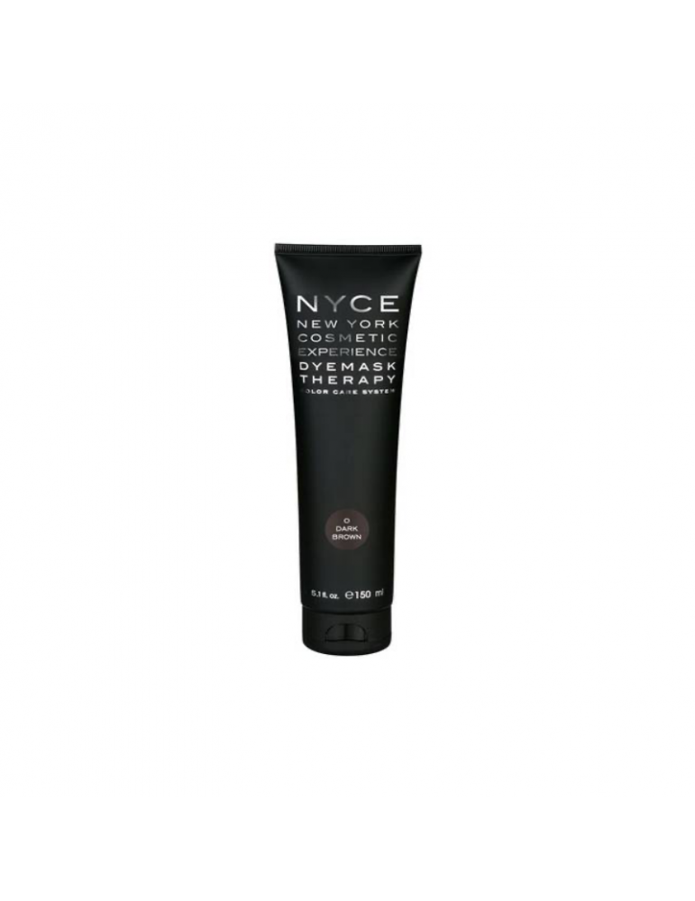 Nyce Dyemask Dark Brown - Mascarilla Color Castaño Oscuro