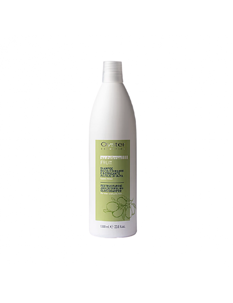 Oyster Sublime Fruit 🫒 OLIVA Champú Reestructurador  Disciplinante 1L.