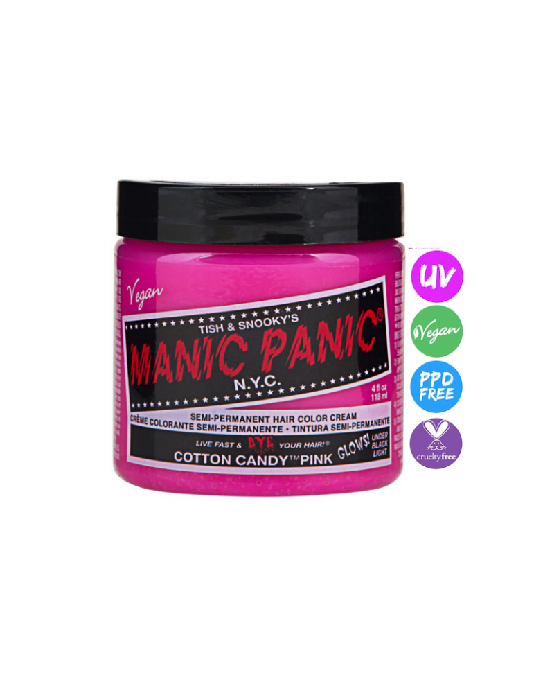 Manic Panic CLASSIC NEON Cotton Candy Pink 118ml
