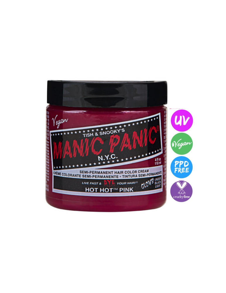 Manic Panic CLASSIC NEON Hot Hot Pink 118ml