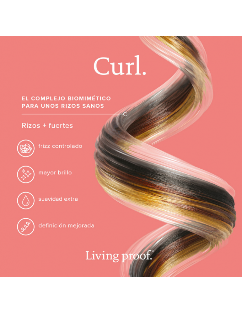 Living Proof Curl Enhancer | Crema de estilo Ondas | Ultrabelleza