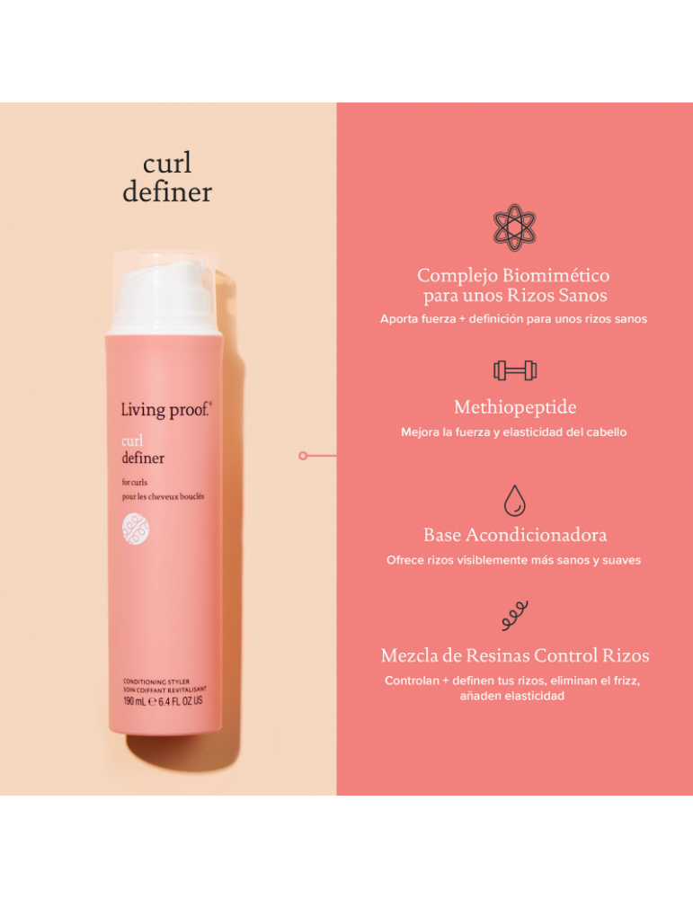 Living Proof Curl Definer | Crema de estilo Rizos | Ultrabelleza