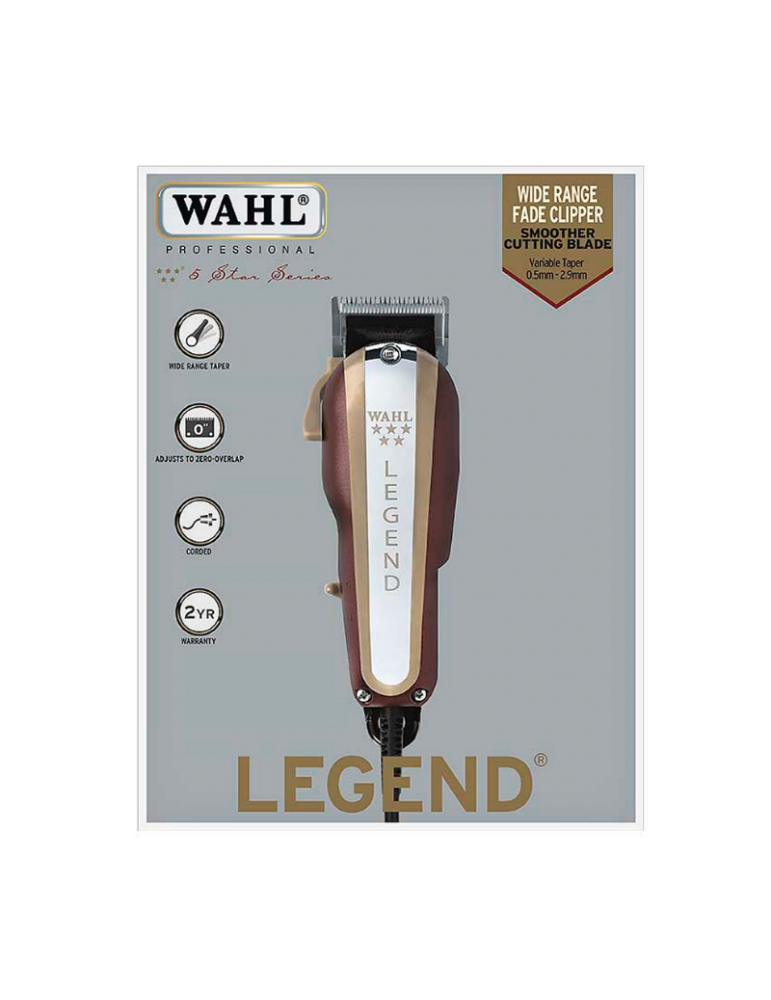 Wahl Legend | Máquna de Corte | Especial degradados | Ultrabelleza
