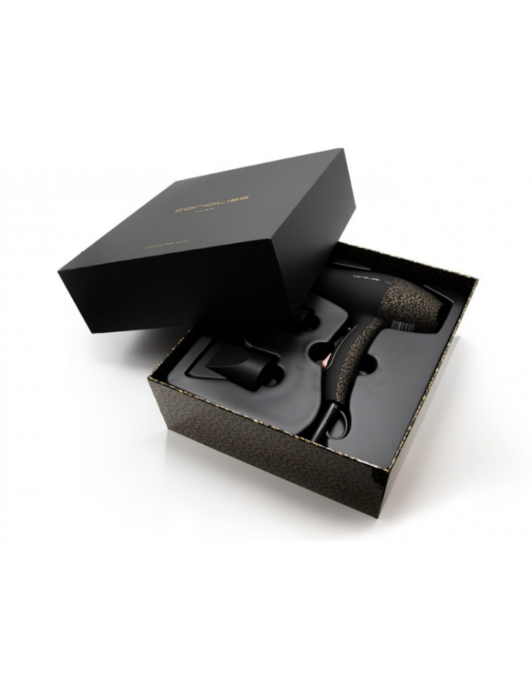 Cosioliss Secador Flow Leopard gold + REGALO Oil Flash Beauty 5
