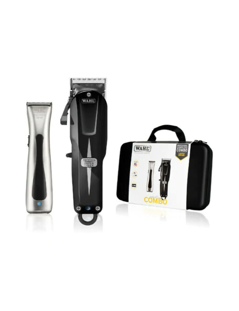 Wahl Cordless Combo Limited Edition Kit Super Taper Cordless + Beret stealth