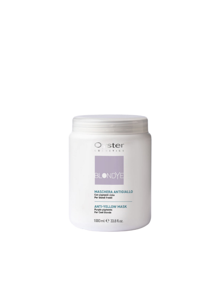 Oyster Cosmetics Blondye mascarila violeta matizador rubios y canas