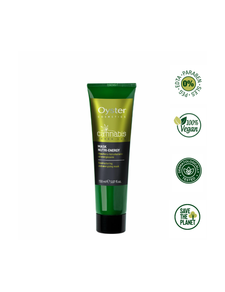 Oyster Cosmetics Cannabis Green Lab Mascarilla energizante