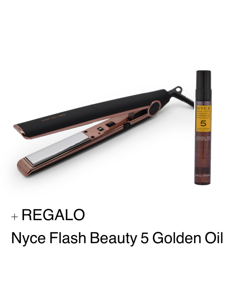 Plancha titanio Corioliss C1 negra black copper