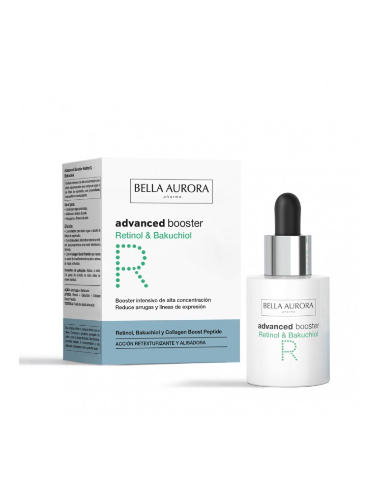Bella Aurora Booster Retinol & Bakuchiol 30ml | Sérum Reafirmante