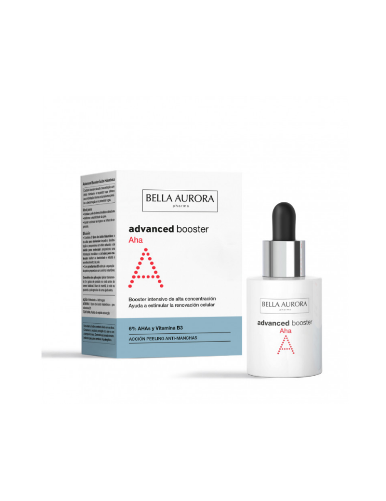 Bella Aurora Booster con ácido Aha 30ml | Serum |  Ultrabelleza