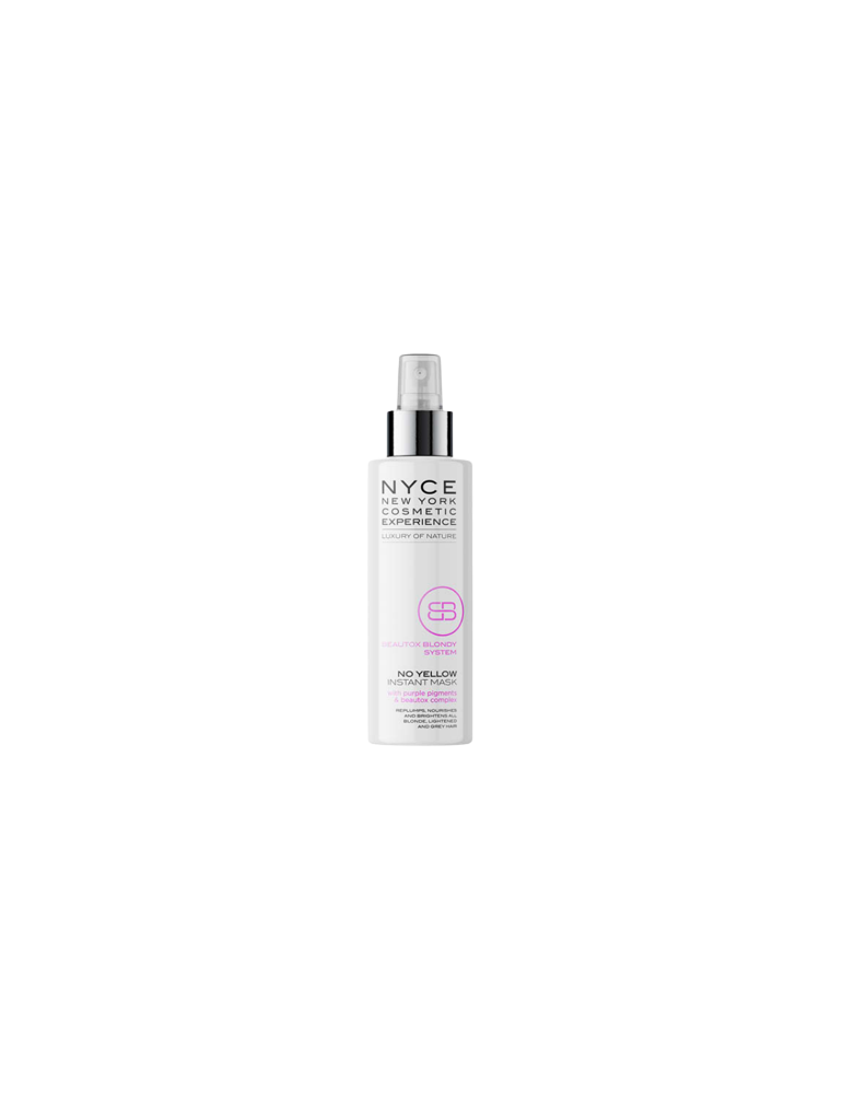 Nyce BBS No Yellow Instant Mask 150ml | Acondicionador sin aclarado 11 en 1