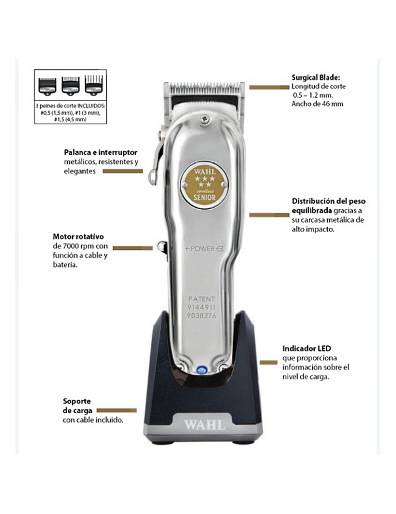 Wahl SENIOR METAL EDITION...