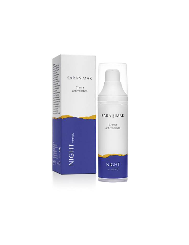 Sara Simar NIGHT Vitamina C Crema antimanchas noche 50ml