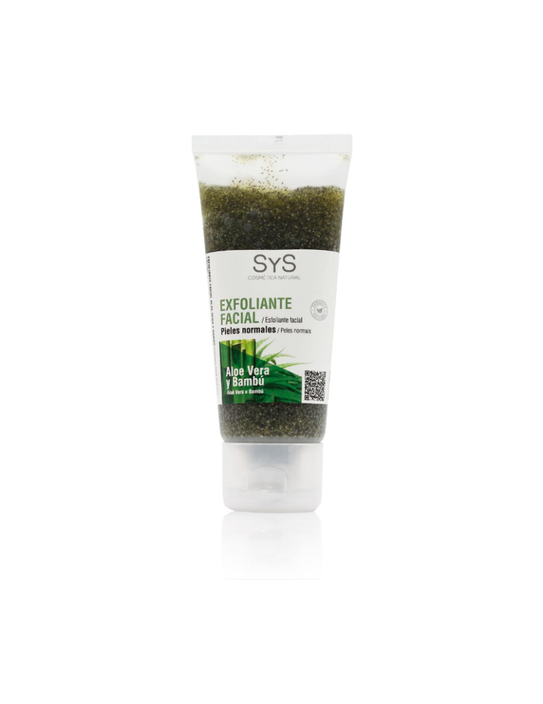 Sys Exfoliante Facial Aloe Vera y Bambú 100ml