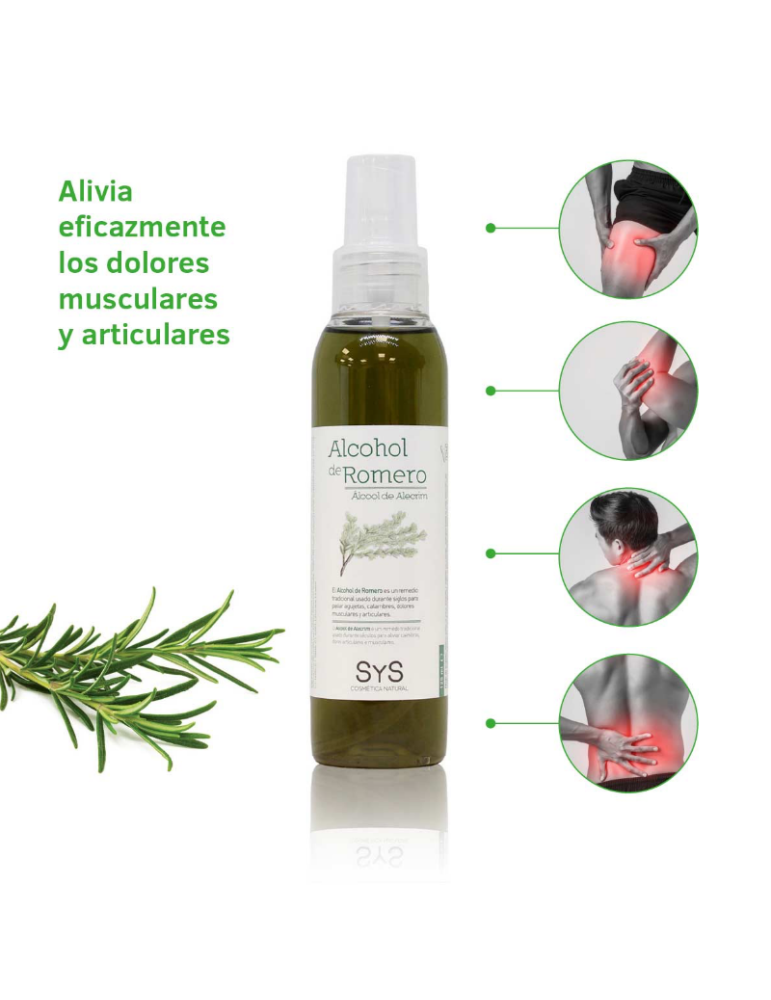 Sys LabNatur Alcohol de ROMERO Spray 125ml