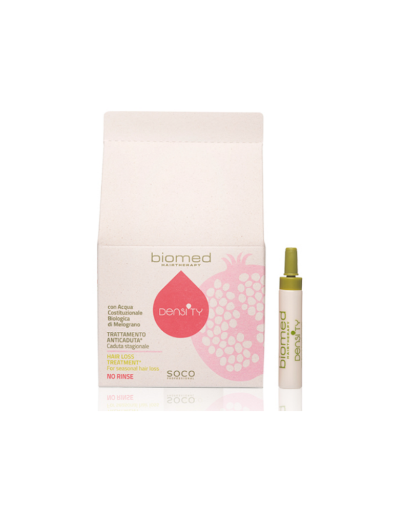 BIOMED Density Tratamiento Anticaída 12x6ml - Ultrabelleza