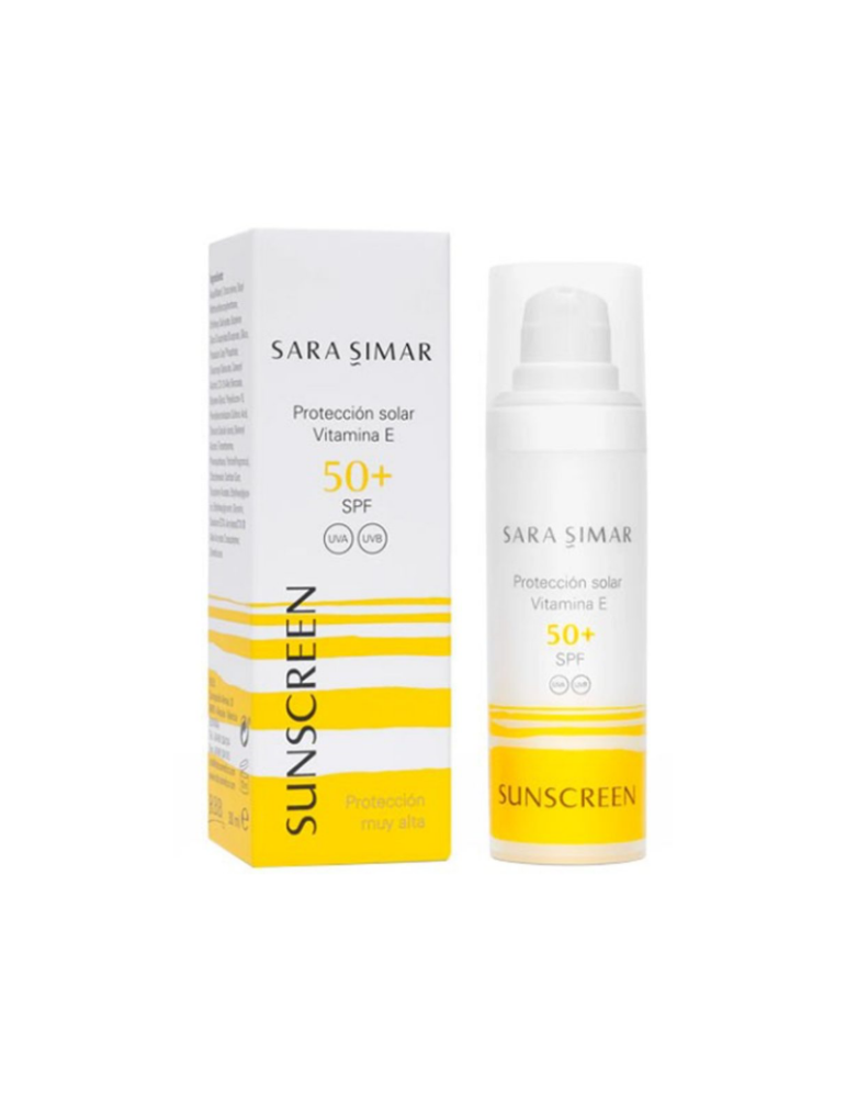 Sara Simar SUNSCREEN Spf50+ Crema Protectora Solar Facial 30ml