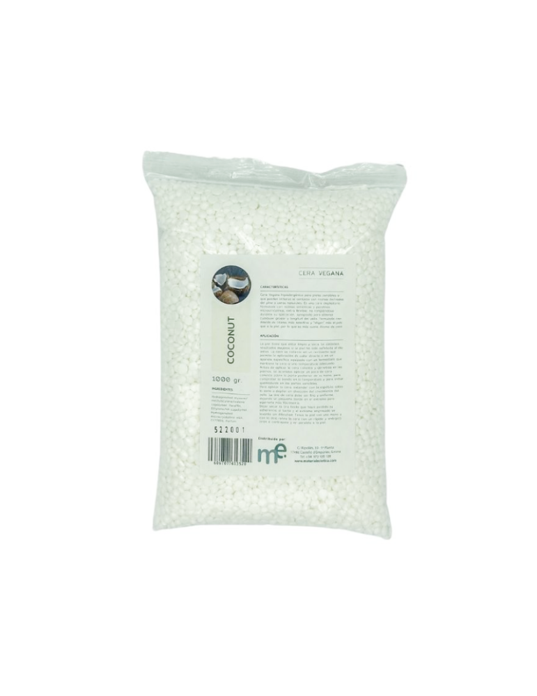 Medusa Cera Vegana Perlas Coconut 1kg