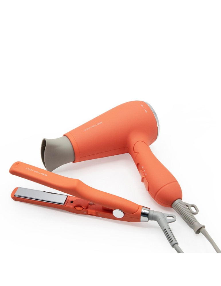 Corioliss_kit_viaje_naranja_coral_vacaciones