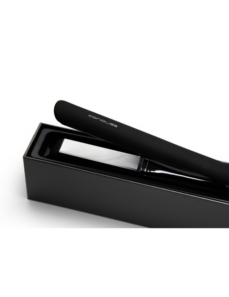 NUEVA Corioliss Plancha C5 Black Chrome + REGALO Afeitadora Shaver
