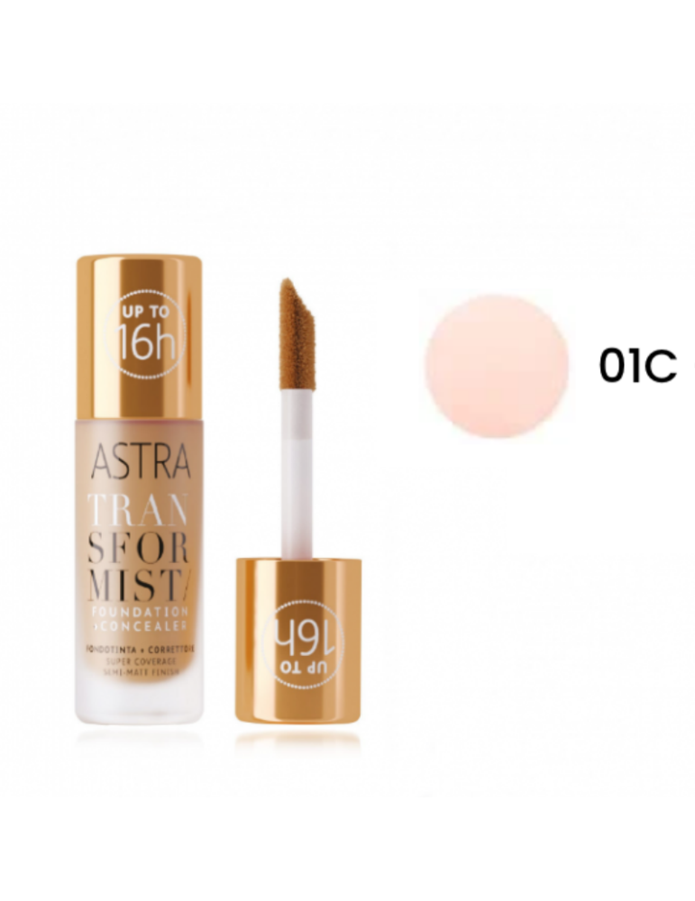 Base de Maquillaje + Corrector 1C- Astra MAke Up | Ultrabelleza