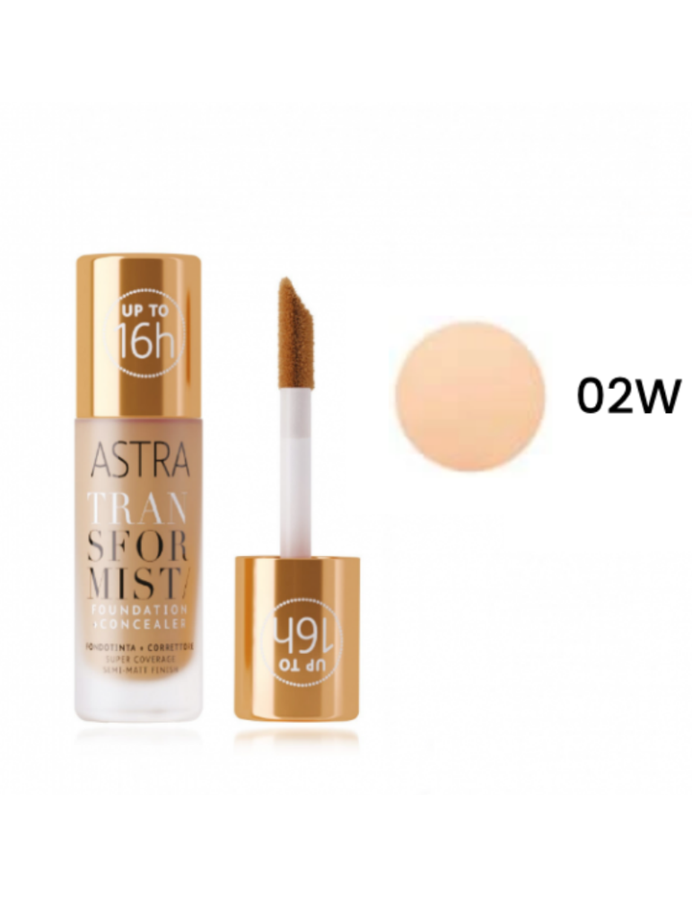 Base de Maquillaje + Corrector 2W- Astra MAke Up | Ultrabelleza