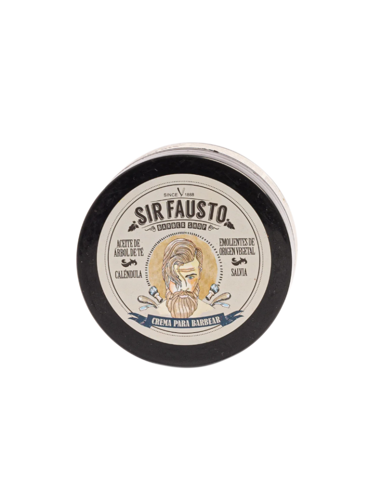 Sir Fausto Crema para Afeitar de Espuma Cremosa sin irritaciónes 200ml
