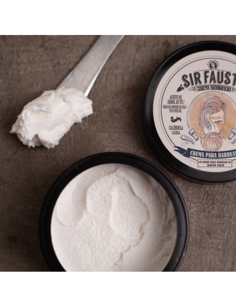 Sir Fausto Crema para Afeitar de Espuma Cremosa sin irritaciónes 200ml