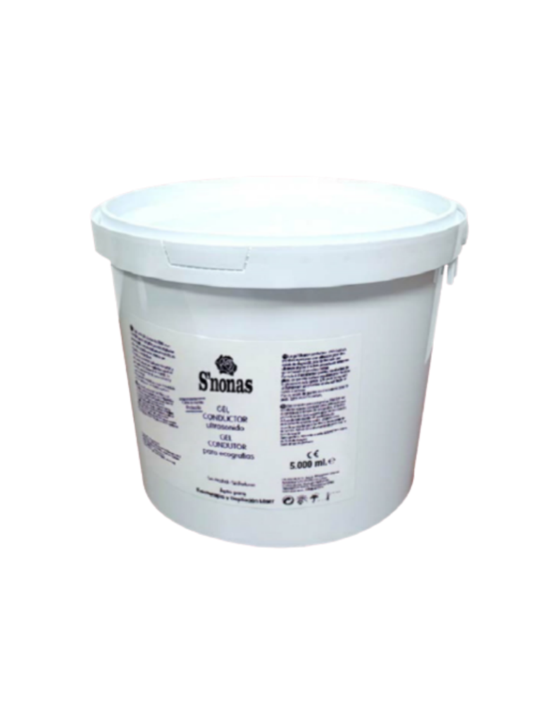Gel Conductor Ultasonido S'nonas Alta Viscosidad - Uso profesional 5000ml