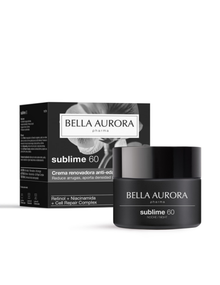 Bella aurora farmacia sublime 60 noche renovadora anti edad