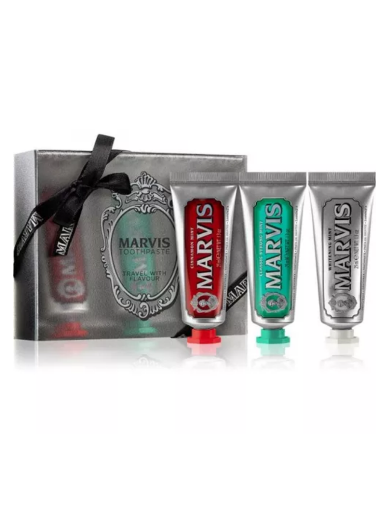 MARVIS 3 flavours Box | Kit de pasta dental 3x25ml