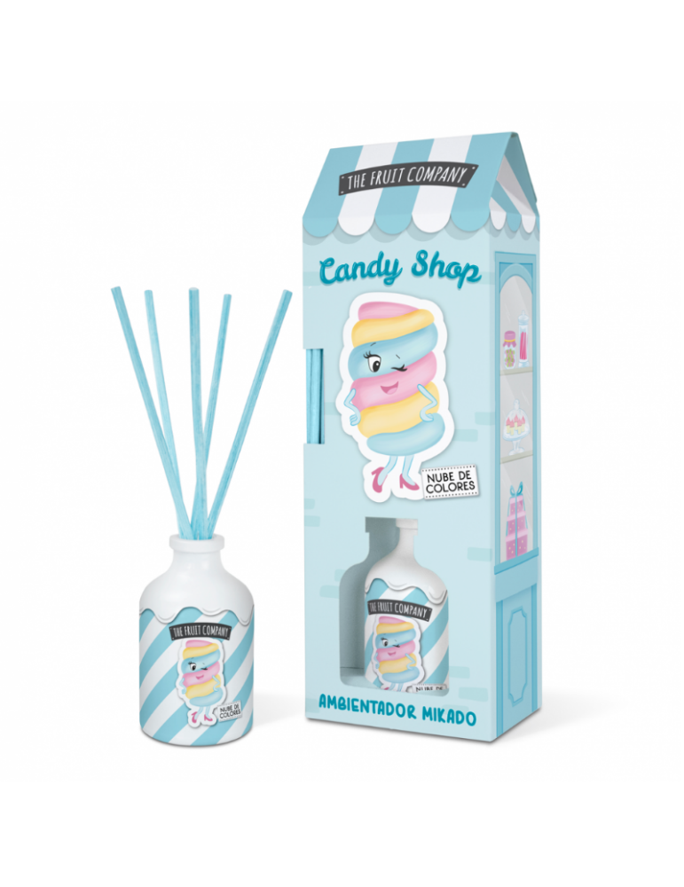 Ambientador Mikado NUBE DE COLORES TFC 40ml Fruit Company Candy Shop