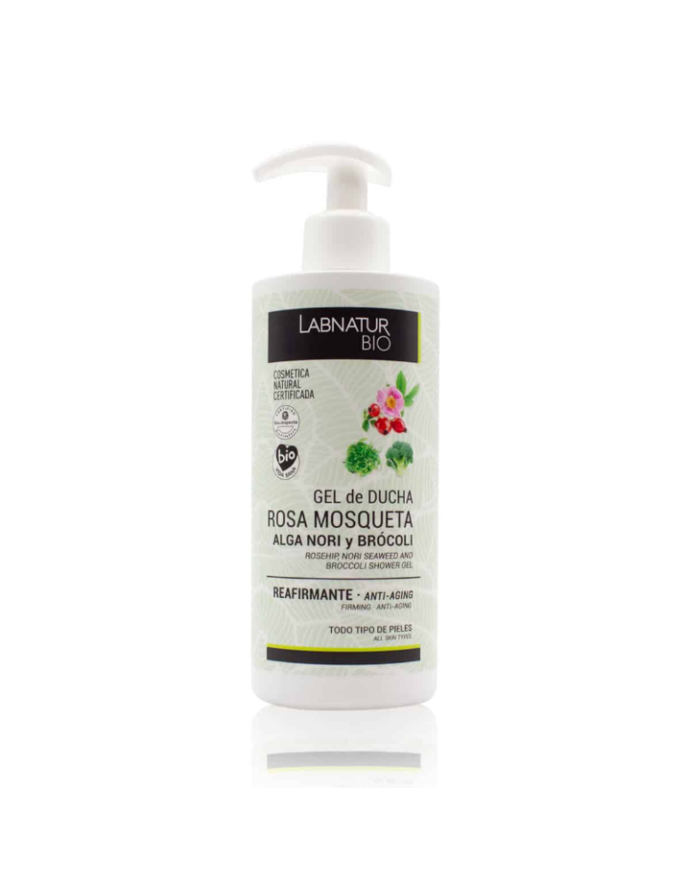 Sys LabNatur BIO Gel de Baño Rosa Mosqueta, Alga Nori y Brócoli 450ml