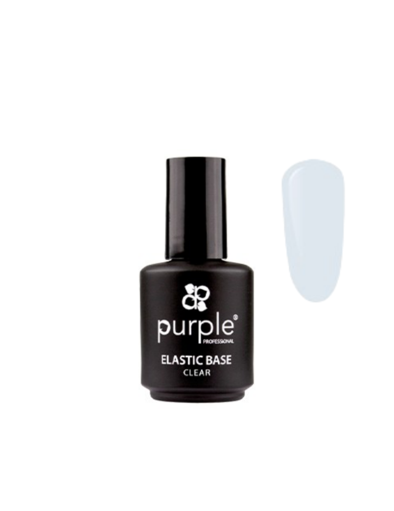 Purple Elastic Base CLEAR 15ml Transparente