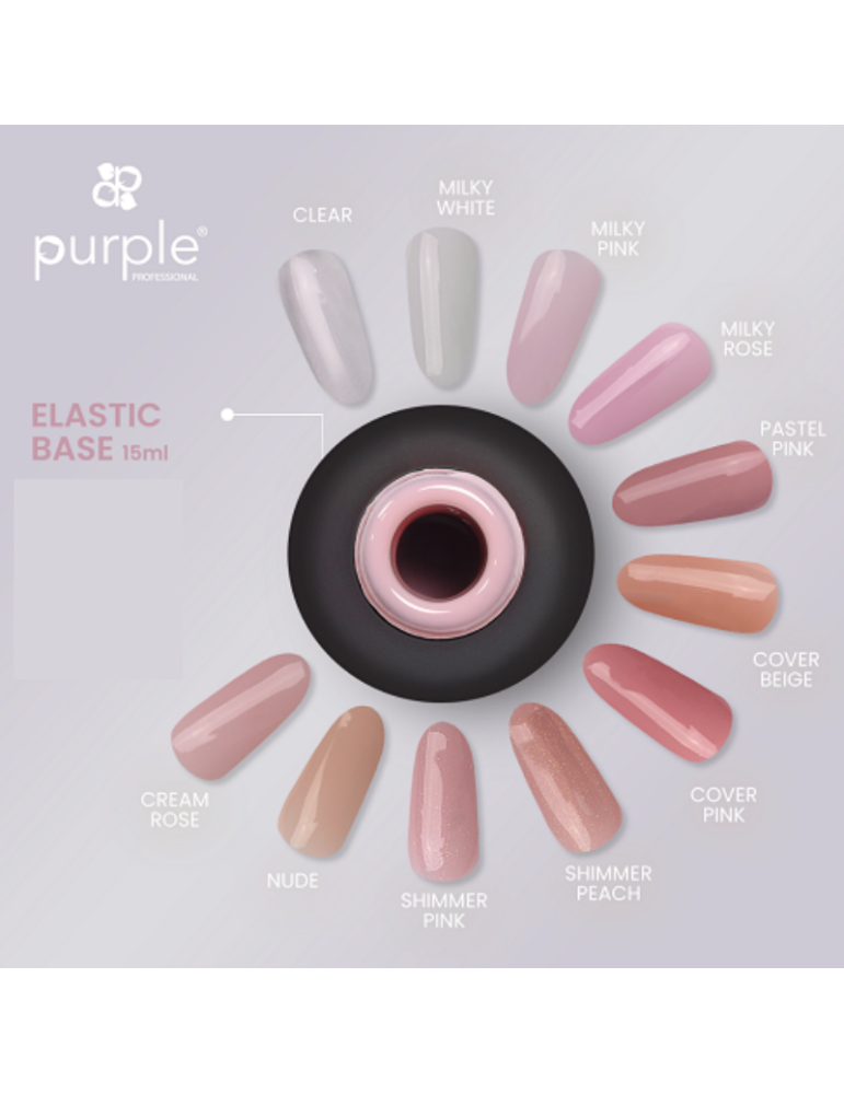 Purple Elastic Base CLEAR...