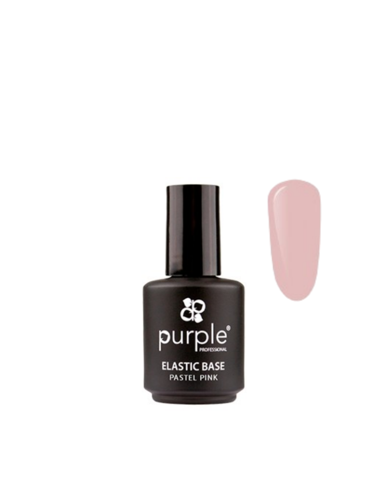 Purple Elastic Base PASTEL PINK 15ml Rosa Pastel