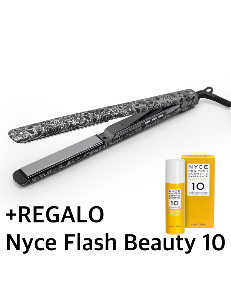 Plancha de pelo Titanio Corioliss C3 Paisley Silver - ULTRABELLEZA