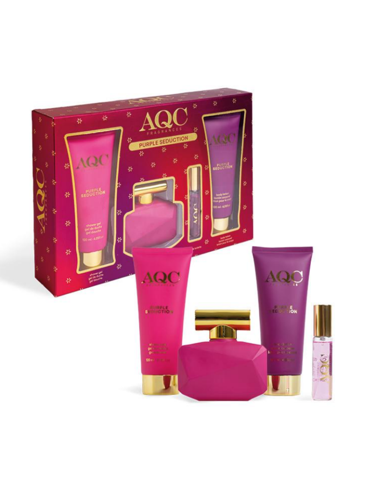 AQC Estuche Regalo Fragancia Purple Seduction