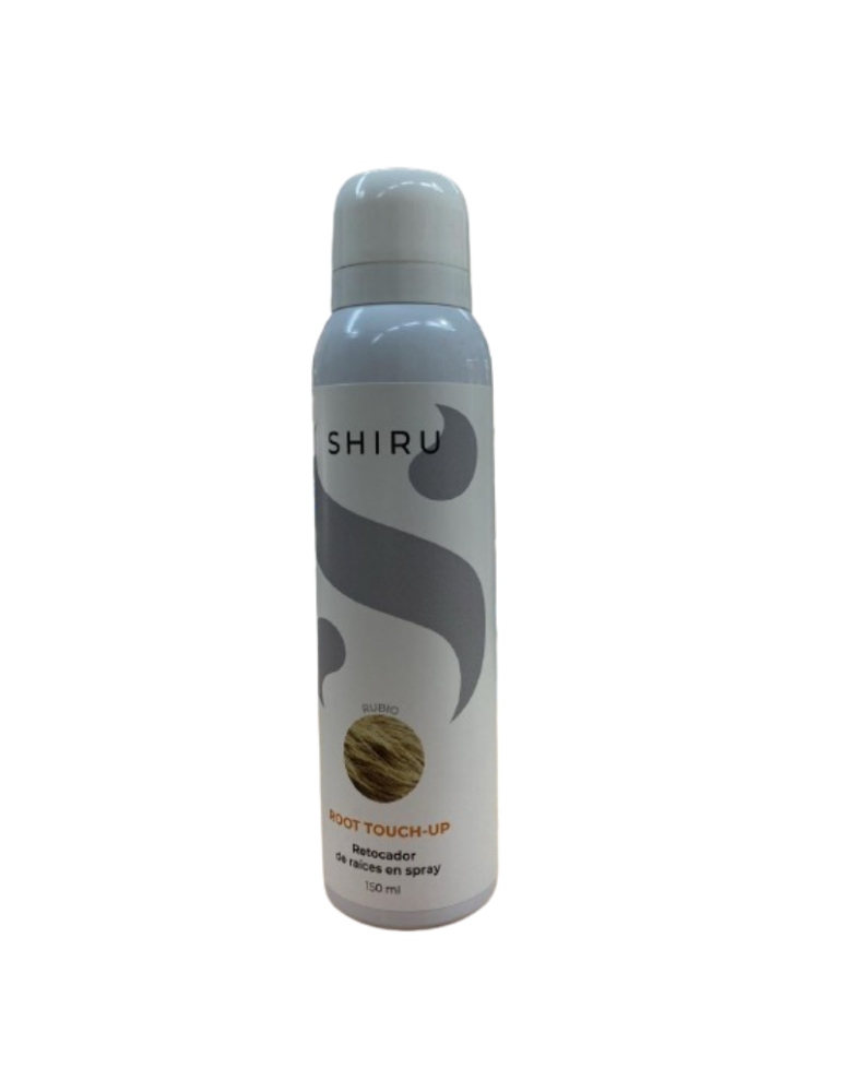 SHIRU RETOCADOR DE RAICES EN SPRAY- CUBRECANAS RUBIO