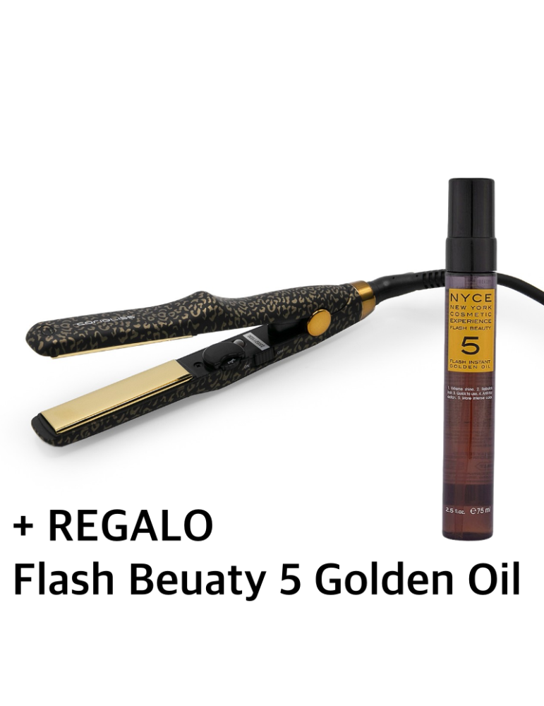Corioliss Plancha C-Trip GOLD LEOPARD + REGALO