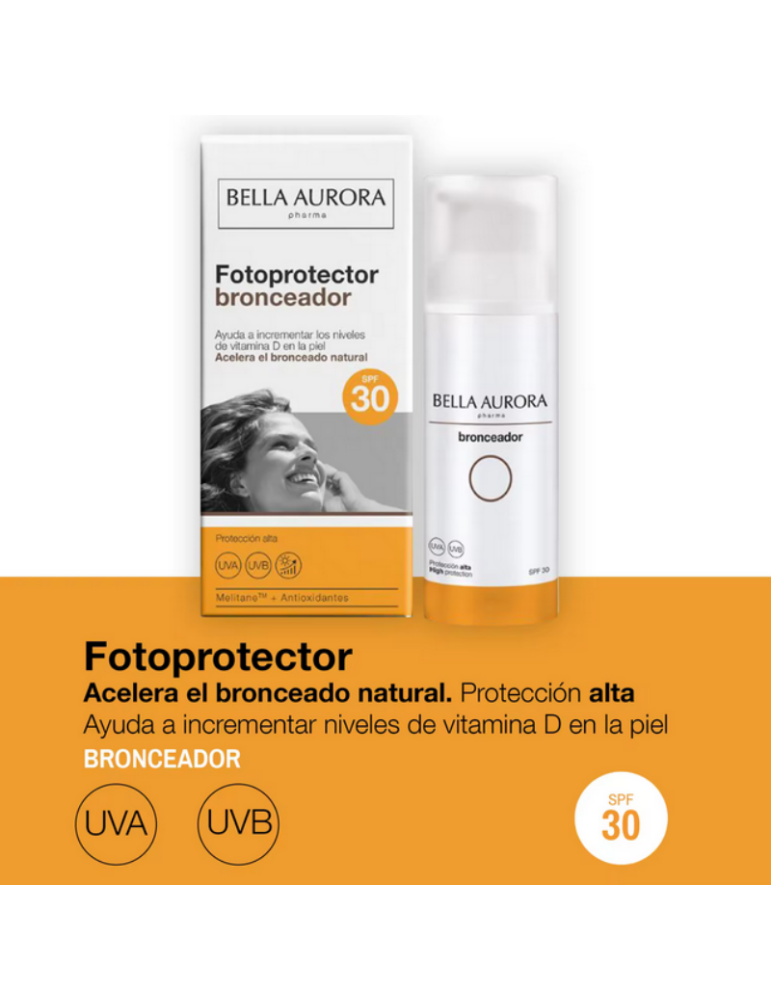 Bella Aurora Protector Solar Spf30 Bronceadora | ULTRABELLEZA_es