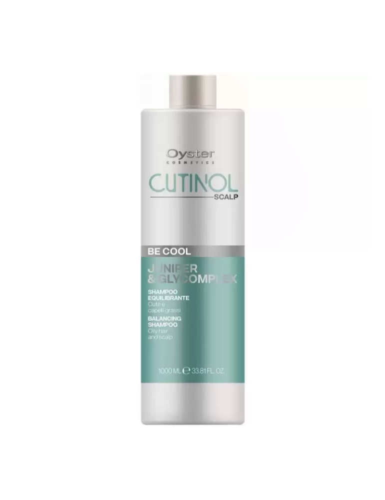 Oyster Cutinol Scalp BE COOL - Champú equilibrante anti grasa 1000ml